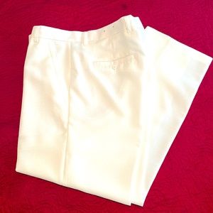 Stacy Adam’s dress slacks 36W/30. White